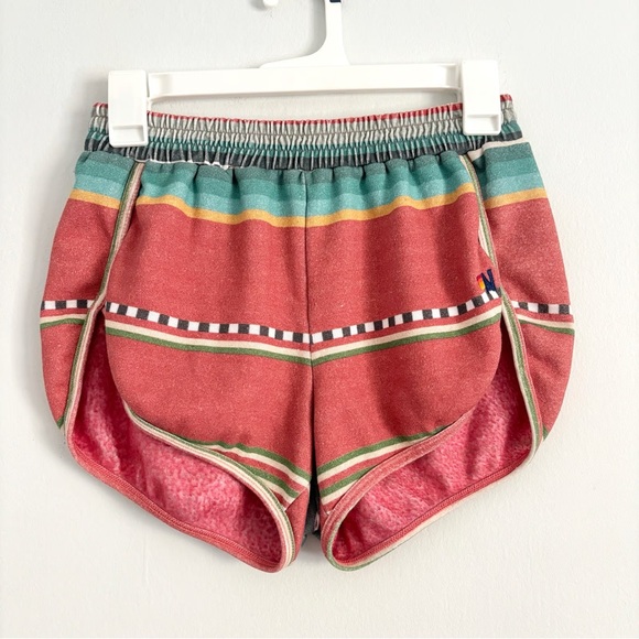 Aviator Nation Serape Red and Green
Striped Sweat Shorts Women's Size XS - Picture 1 of 4